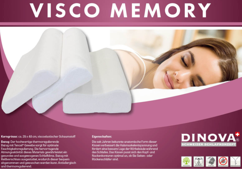 Visco Memory Nackenstützkissen